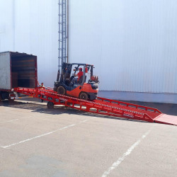 Naudota mobili rampa