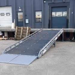 Stacionari rampa be horizontalia platforma